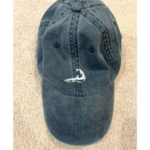 NWOT Cape Shark washed denim baseball cap